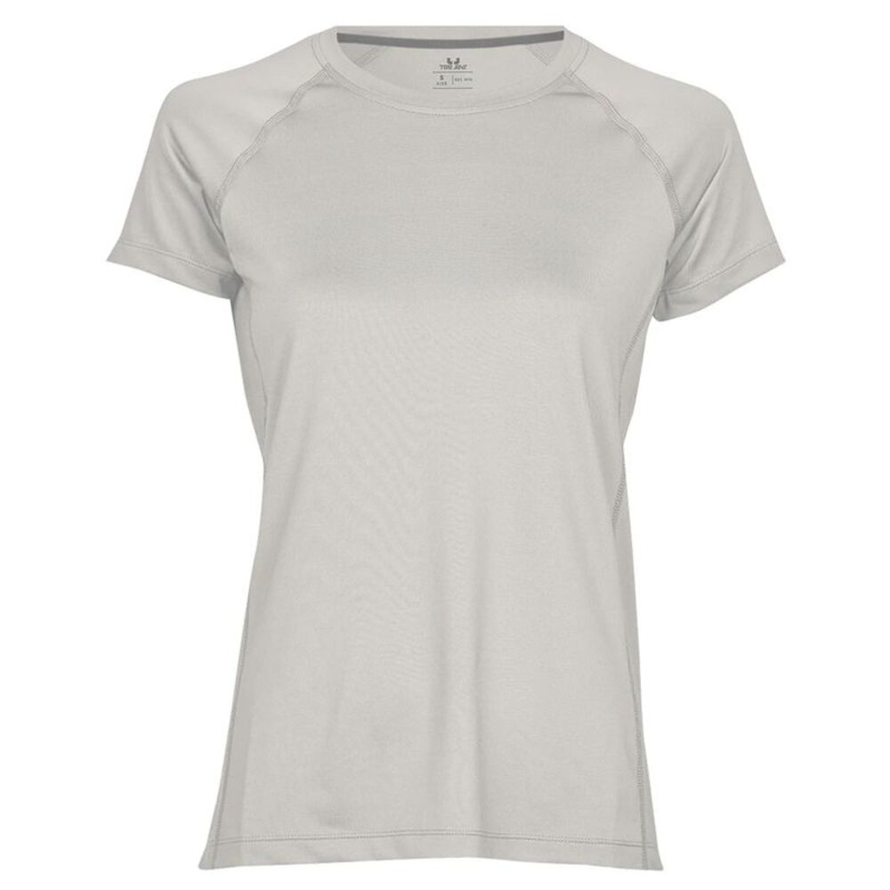 Tee Jays Womens/Ladies CoolDry T-Shirt / Cement